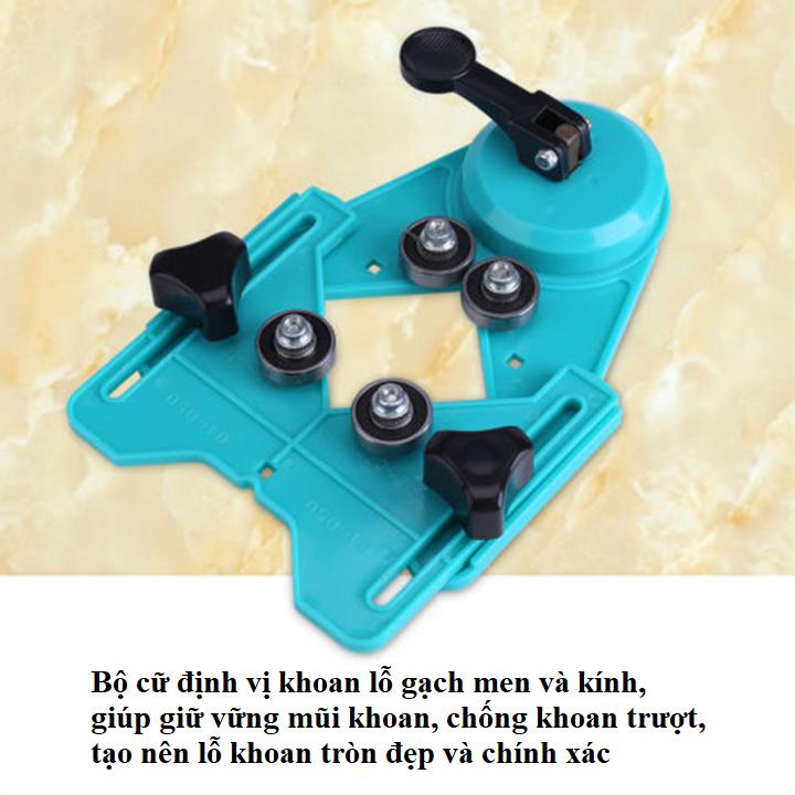 [HCM]Bộ cữ khoan lỗ gạch men và kính