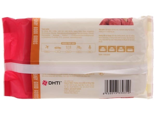 Khăn Ướt Mamamy Mùi (30 Tờ)