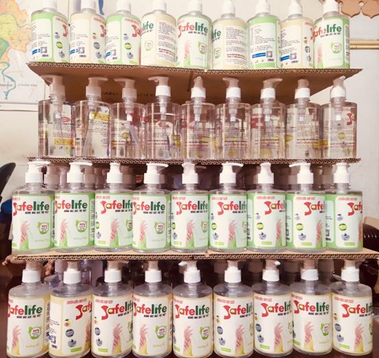 Nước rửa tay khô SafeLife 100ml