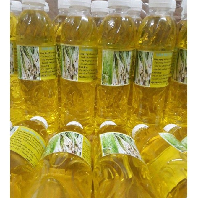 Tinh dầu sả chanh đậm đặc chai 500ml