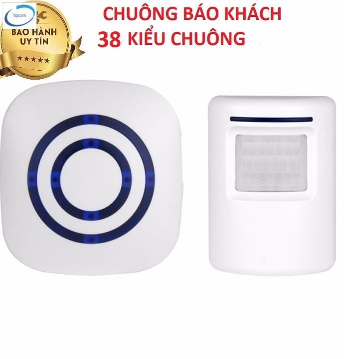 Chuông báo khách hồng ngoại không dây