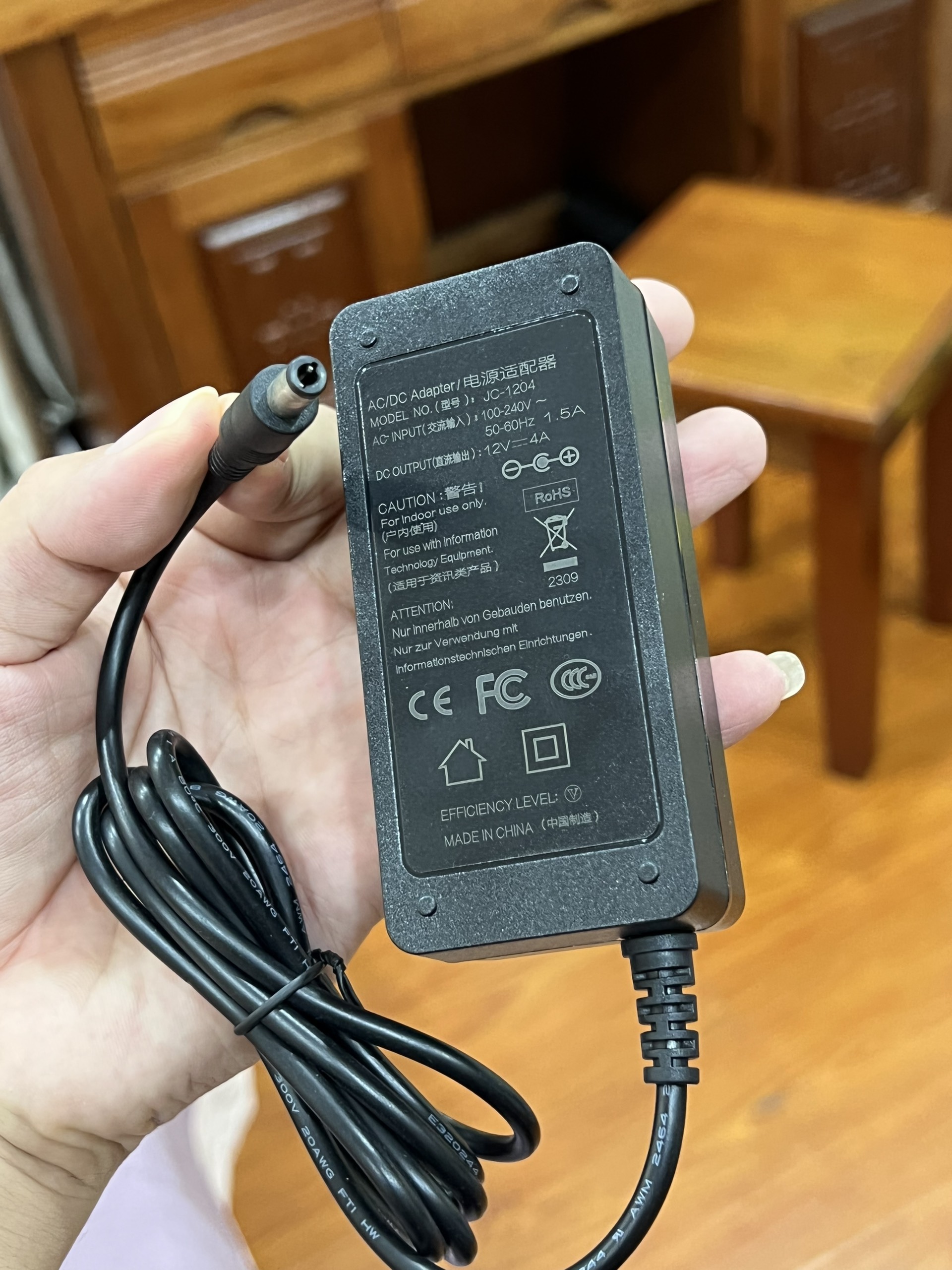 NGUỒN SẠC MÀN HÌNH MÁY TÍNH AOC 12V