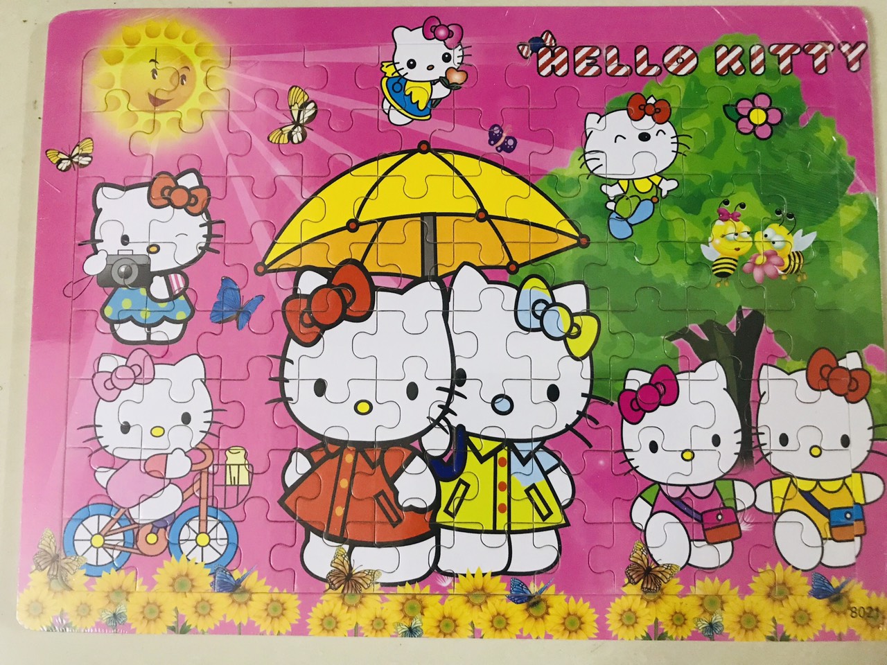 [Hoàn Tiền 10%]Tranh ghép hình 56-80 mảnh- bộ xếp hình gỗ cho bé