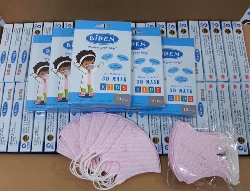 Khẩu trang y tế trẻ em Cửu Long Hộp 10 cái