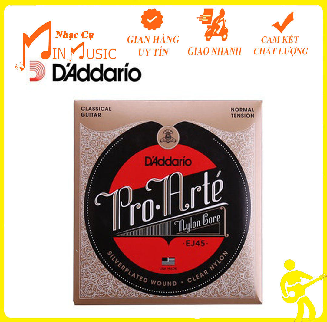 Dây Đàn Guitar Classic D'Addario EJ45