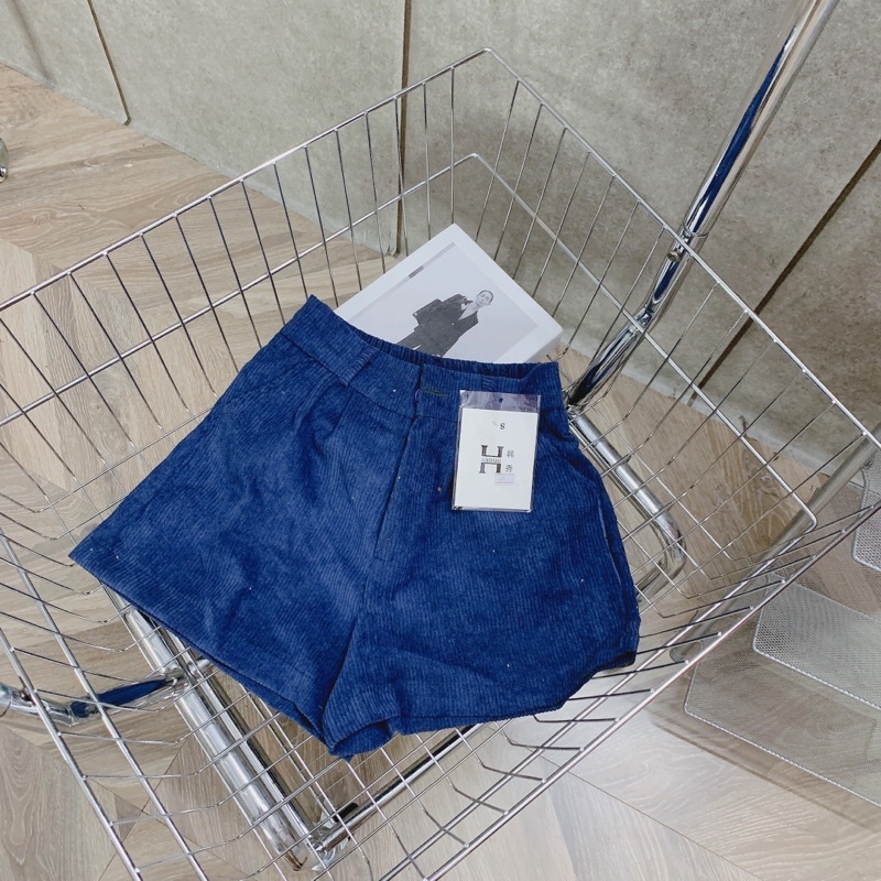QUẦN SHORT NHUNG TĂM NHIỀU MÀU MS10001 -  5Fox store