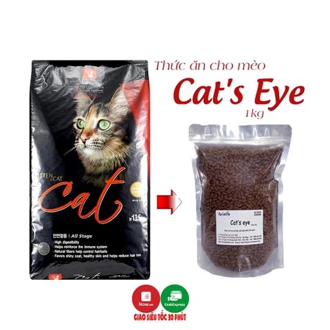 thức ăn hạt khô cho mèo mọi lứa tuổi catseye, hạt cateye xuất xứ hàn quốc 1