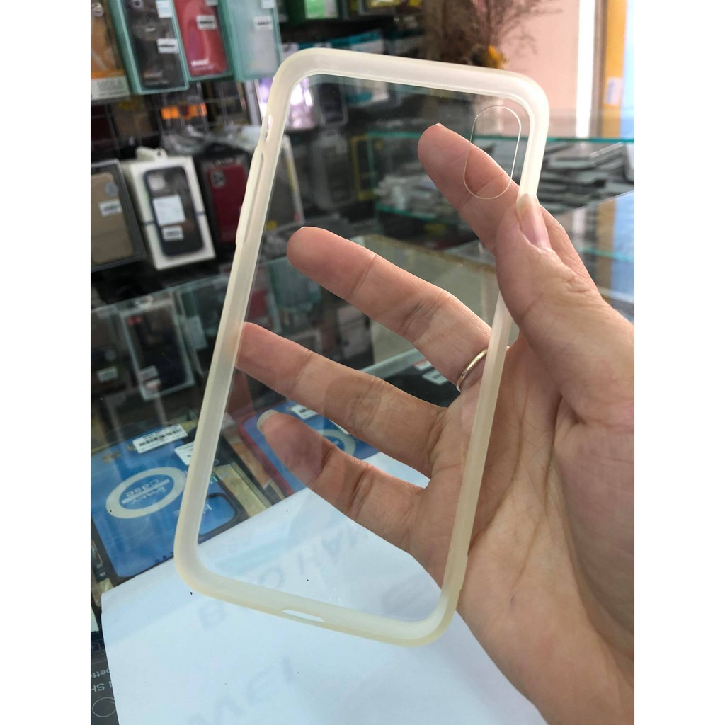 Ốp Lưng iPhone X Ốp Lưng iPhone 10 Dạng Dẻo Lưng Trong Hiệu I-smile