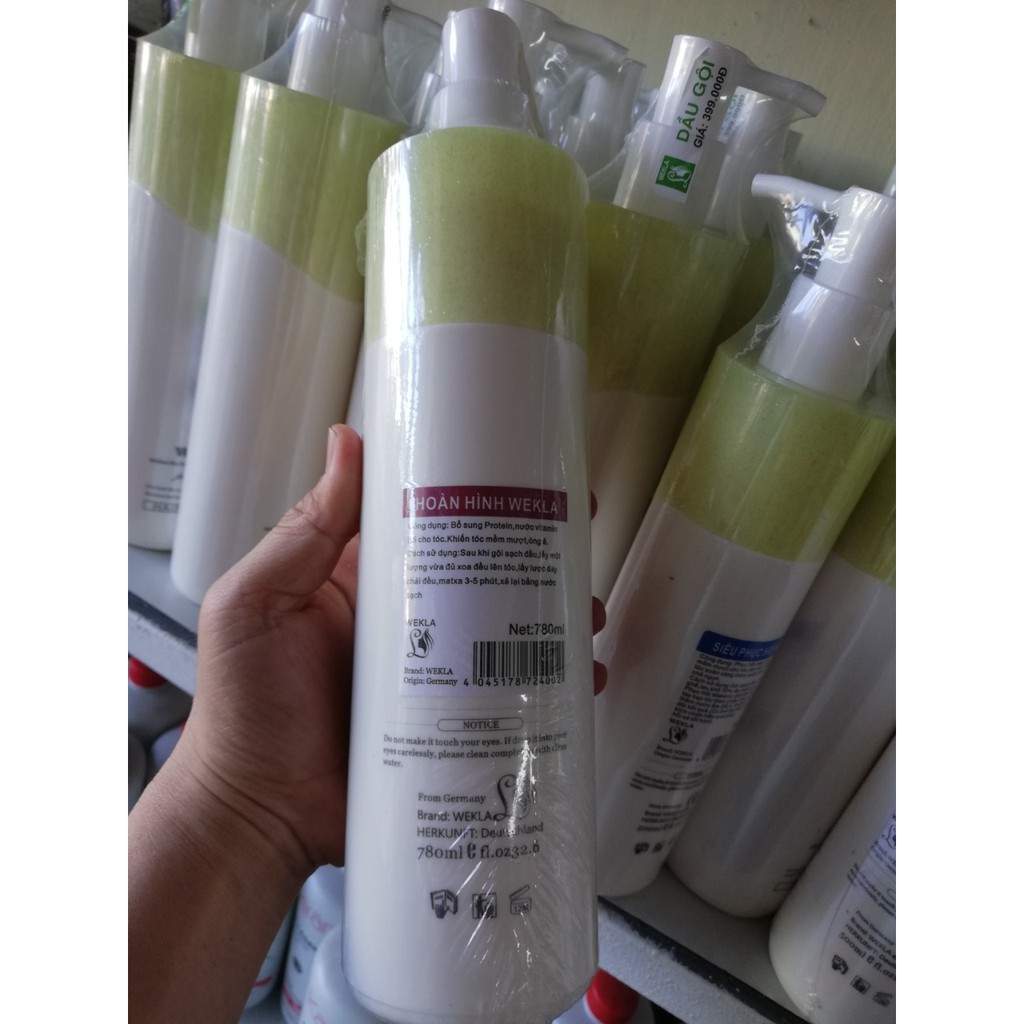 Dầu gội wekla 780ml