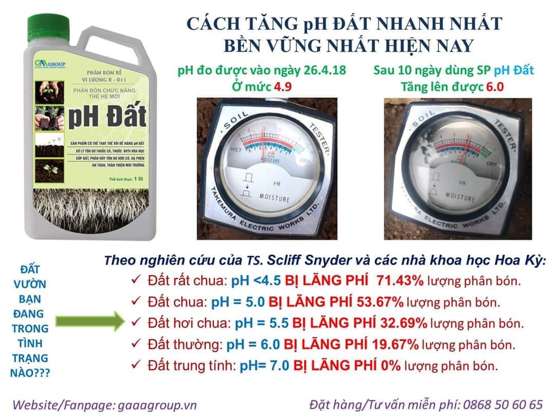 Soil Improvement, Transform Compacted Soil into Fertile Soil - Soil Ph 1 Can 400 Liters of Water