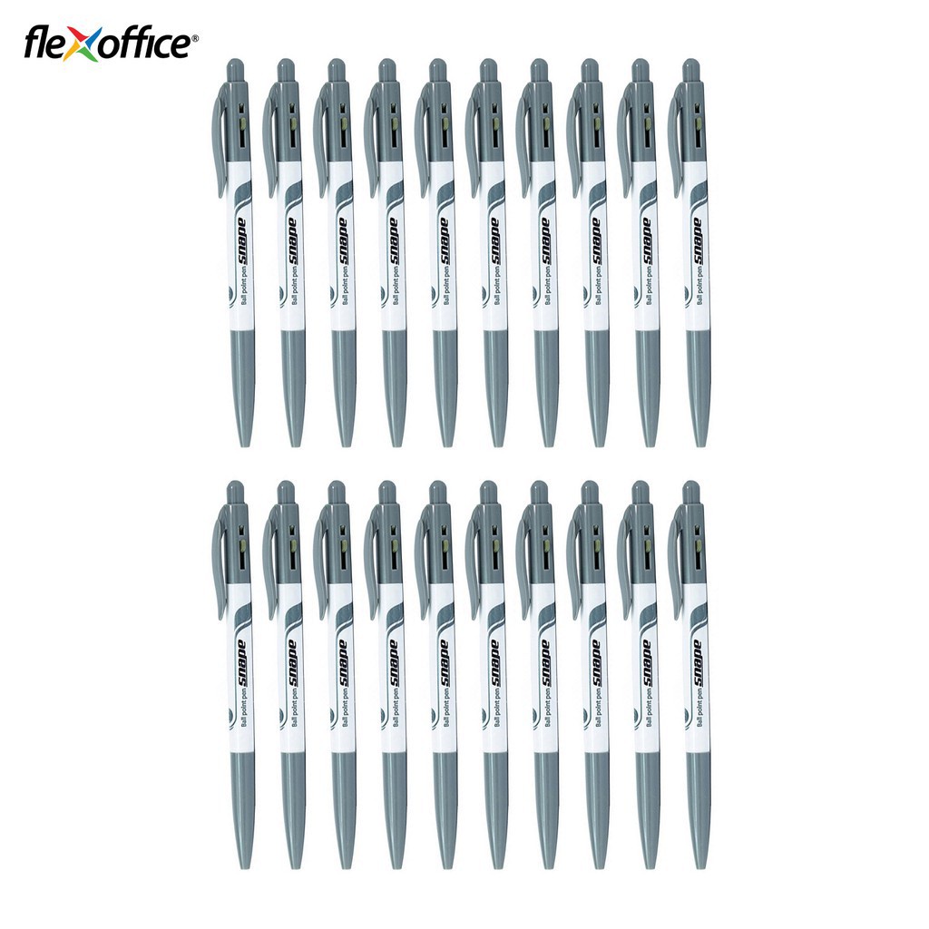 Bút Bi Flexoffice FO-023, combo 10 hộp