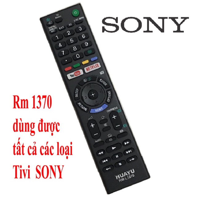Remote điều khiển tivi đa năng SMART TV SONY RM 1370 | Lazada.vn