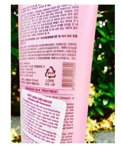 Hấp Dầu Lạnh Siêu Mượt Obsidian Silk  220ml