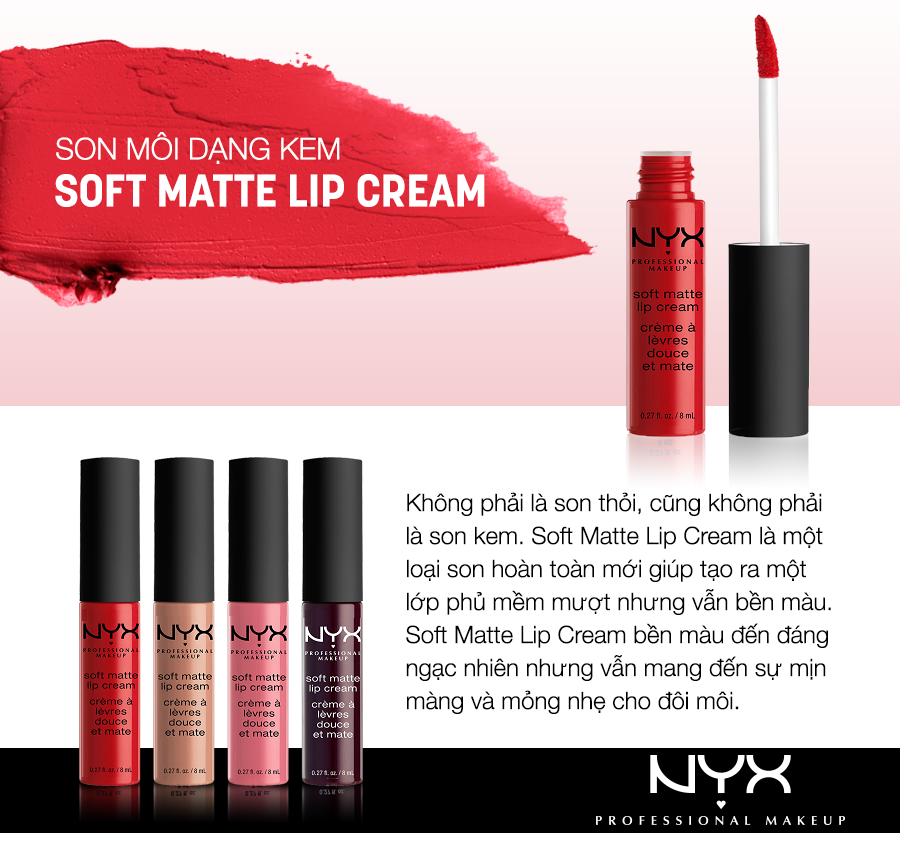 SON MÔI KEM CÓ NHŨ NYX PROFESSIONAL MAKEUP