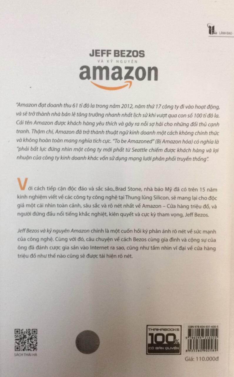 [ Sách ] Jeffbezos Và Kỷ Nguyên Amazon ( Tái Bản 2019 )