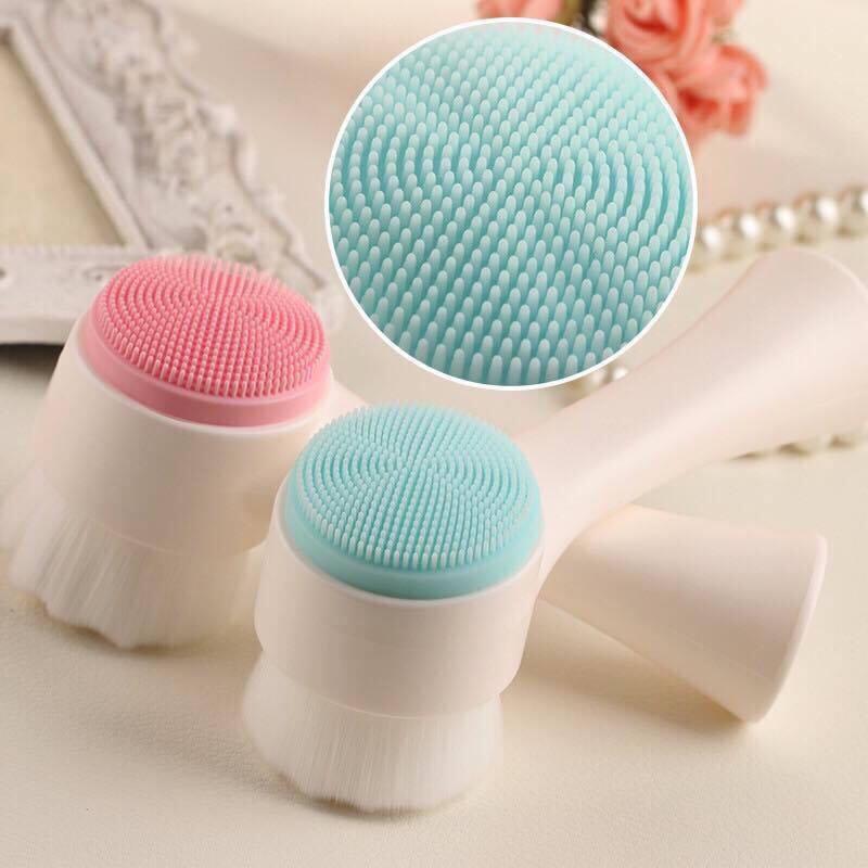 Cọ Rửa Mặt Massage Hai Đầu Sạch Sâu (shop cô cám)