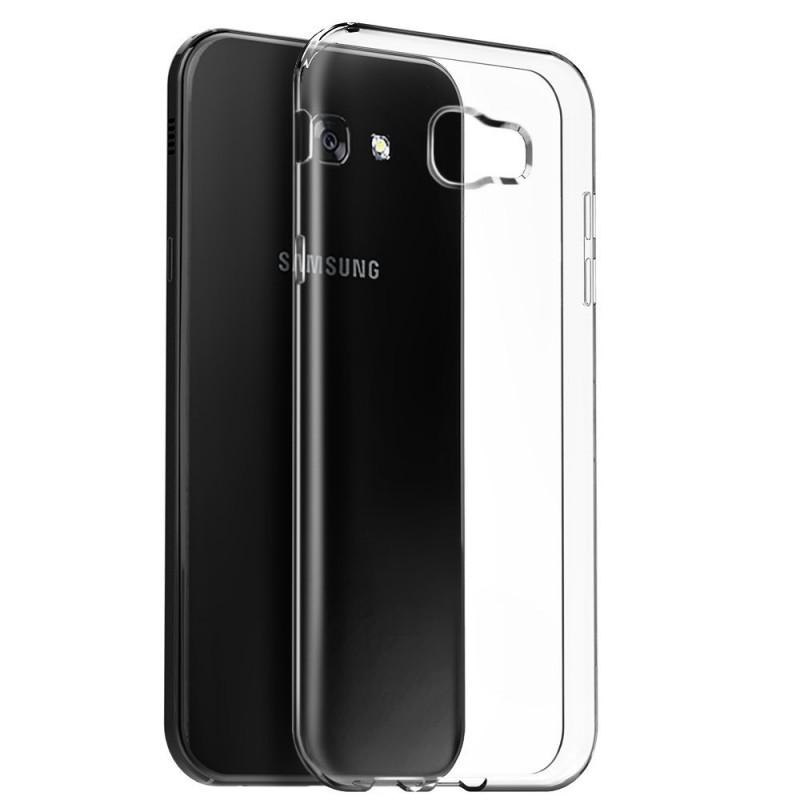 Ốp Silicon cho Samsung Galaxy A7 2017  Trong suốt (Loại A+ chống ố vàng)