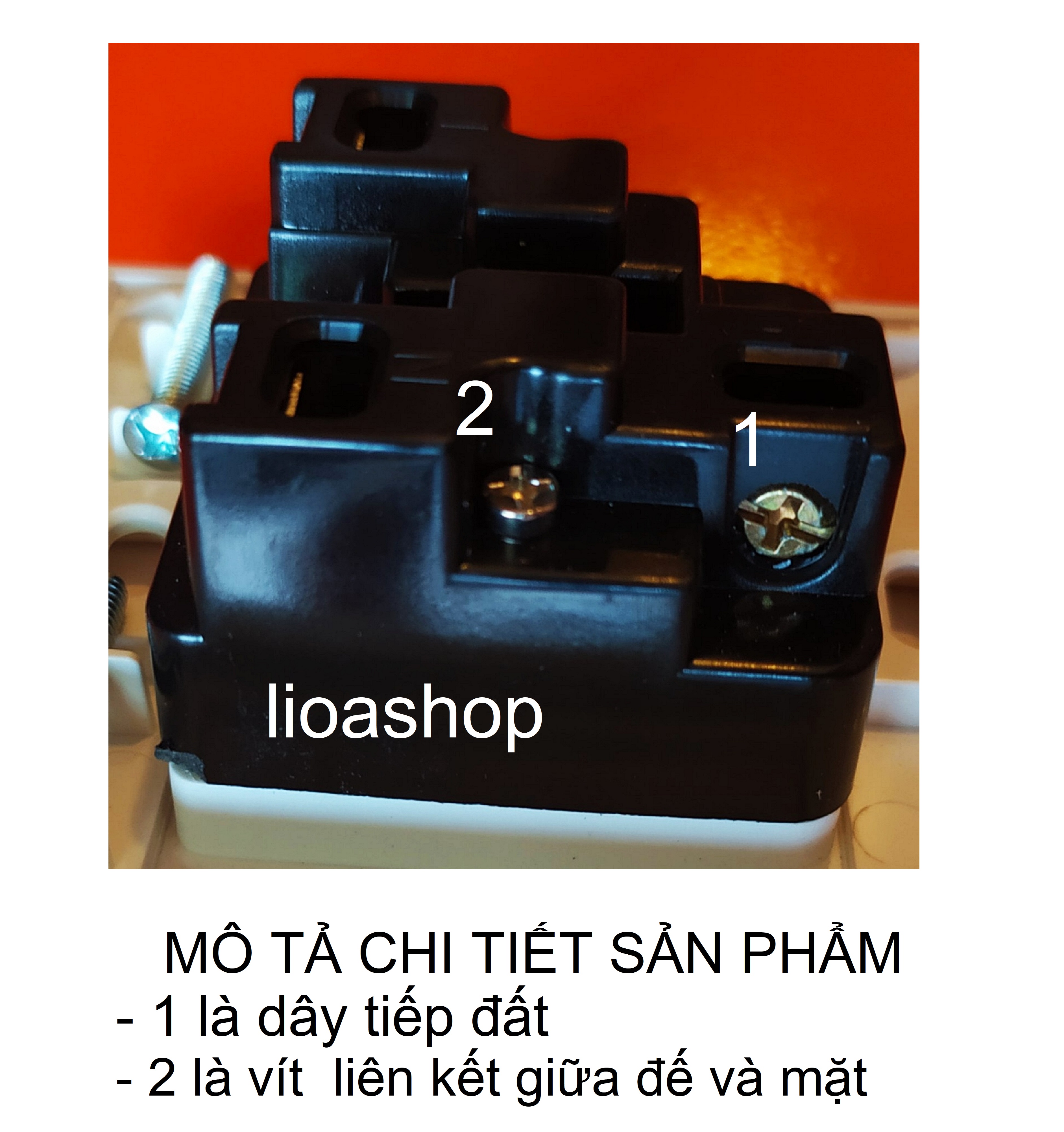 Ổ CẮM ĐƠN KIỂU SCHUKO -16A LiOA