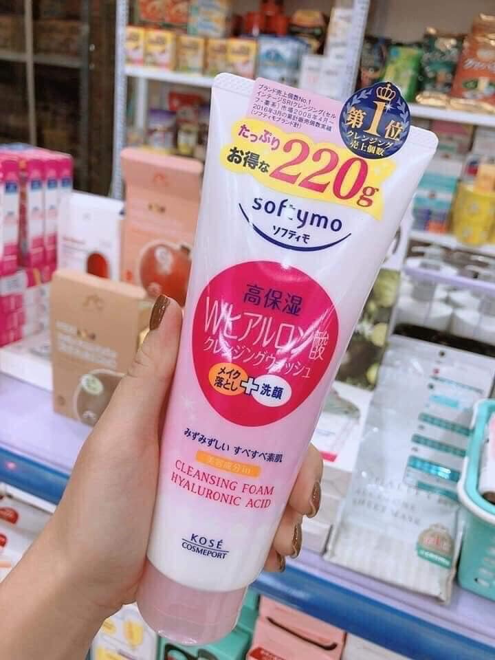 Sữa rửa mặt tạo bọt Kose Softymo Nhật Bản