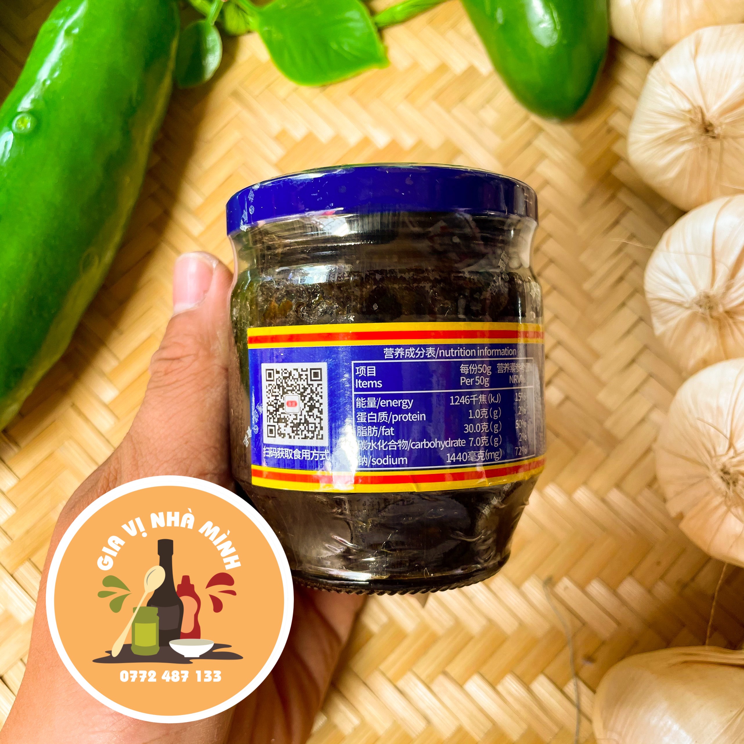 CẢI CÀ NA TRUNG QUỐC PENG SHENG -HỦ 180GR