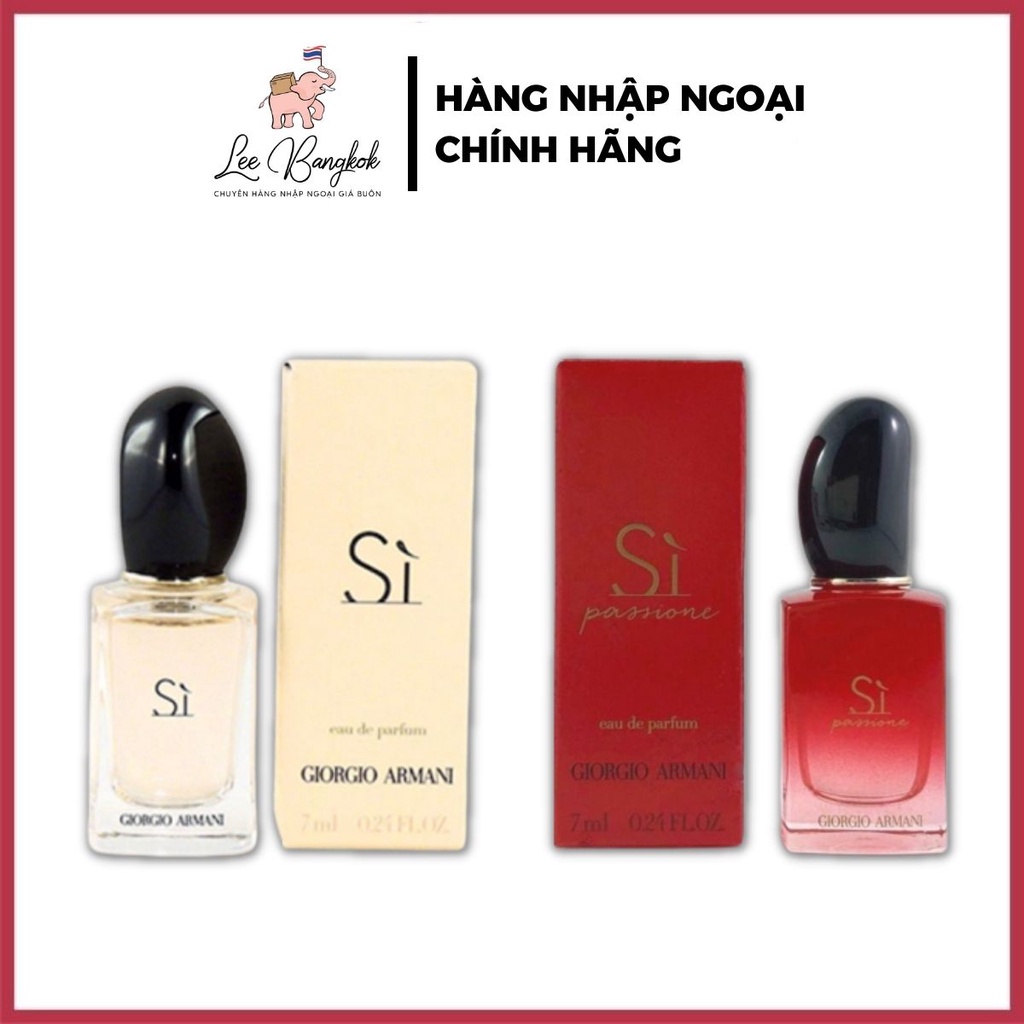 [Chính Hãng] Nước Hoa Mini Giorgio Armani Sì EDP Perfume Chuẩn Auth Cực Thơm 7ml