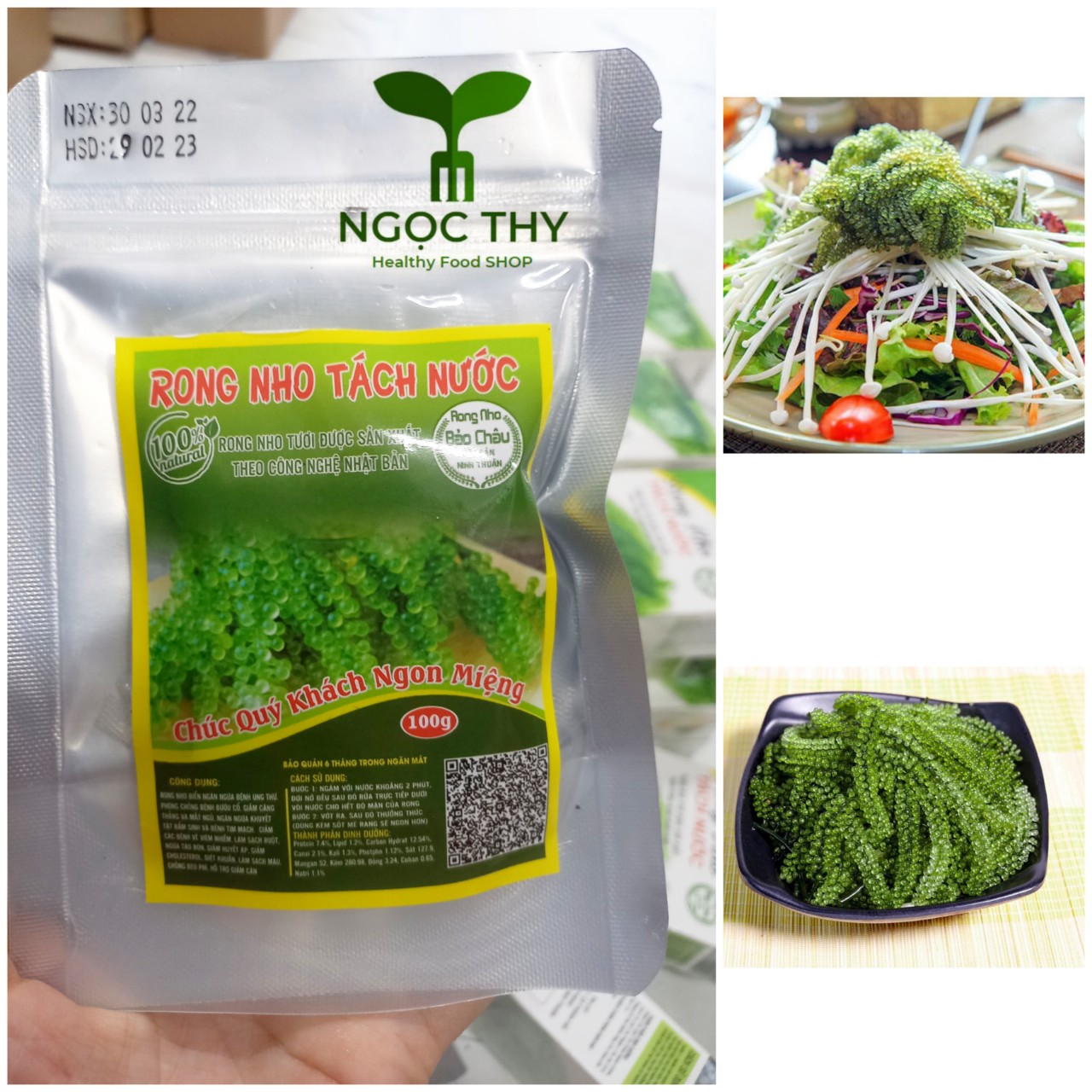 Rong nho tách nước Bảo Châu