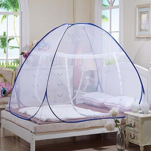 Màn chụp tự bung đỉnh chóp- Màn tự bung 2 cửa