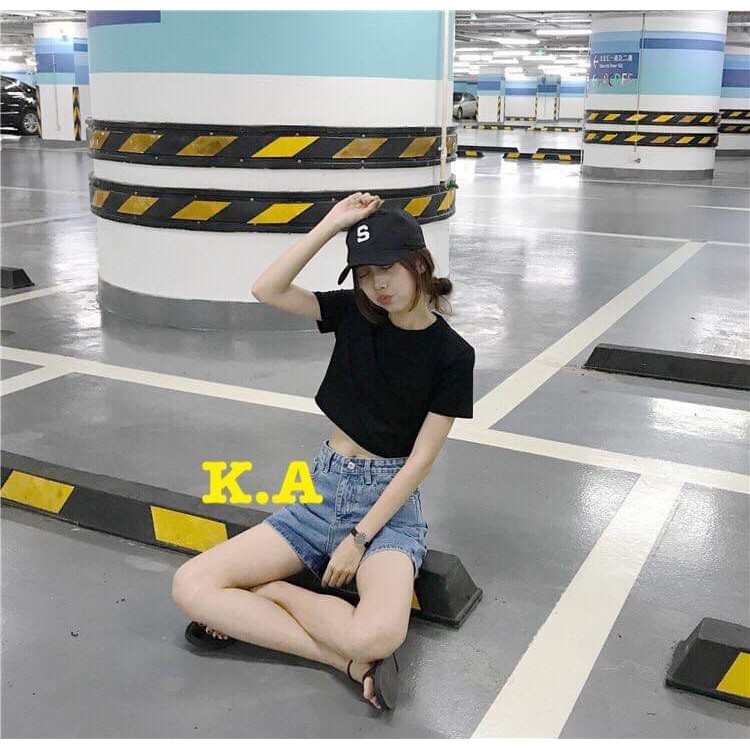 Áo croptop thụng tay lỡ KAN2102