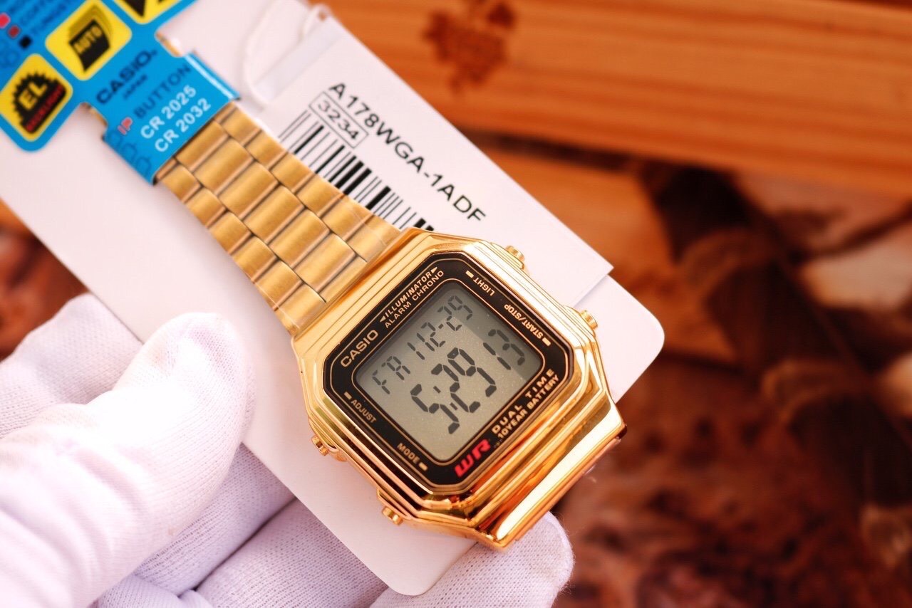 Đồng hồ CASIO nam/nữ Unisex điện tử cao cấp Fullbox