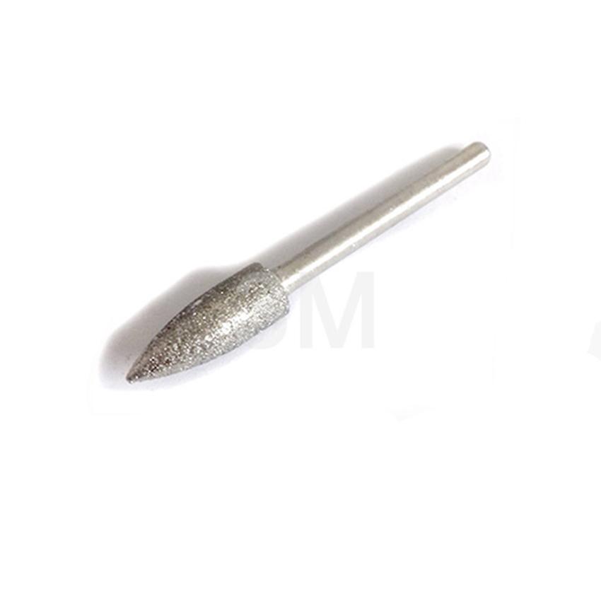 Đầu Mài Kim Cương Trục 3mm - Mũi Nhọn