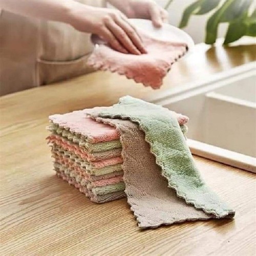 Bộ 10 khăn lau nhà bếp đa năng nhà bếp - 10 khăn lau đa năng kienhehe