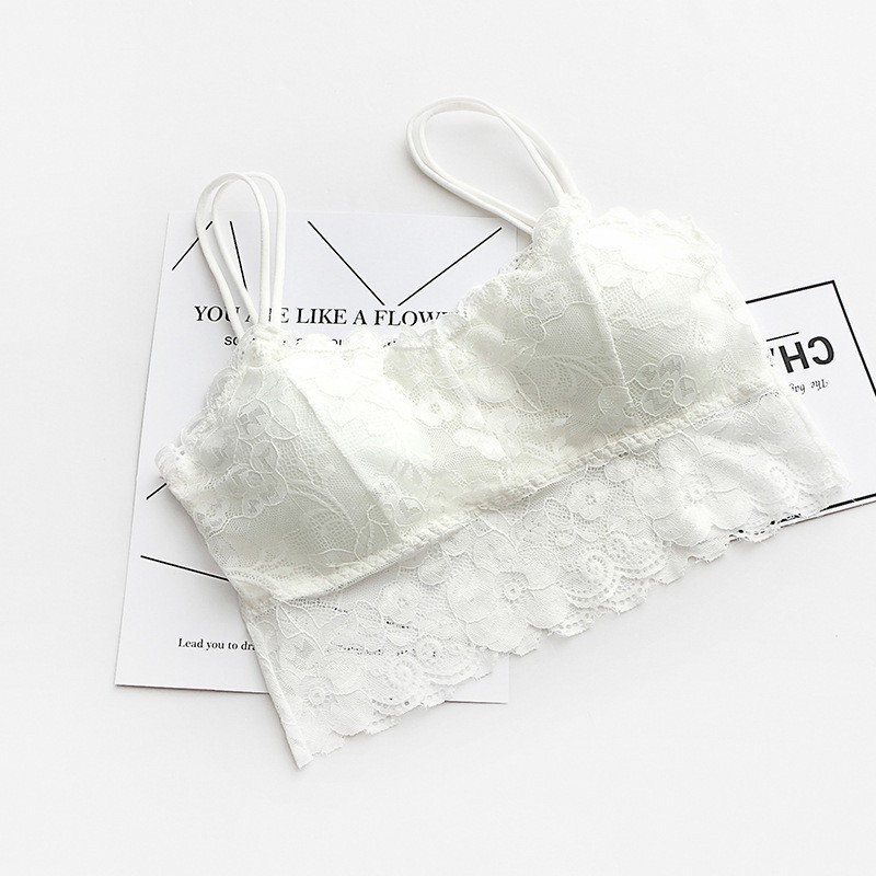 Áo bra katun 4 dây có đệm ngực