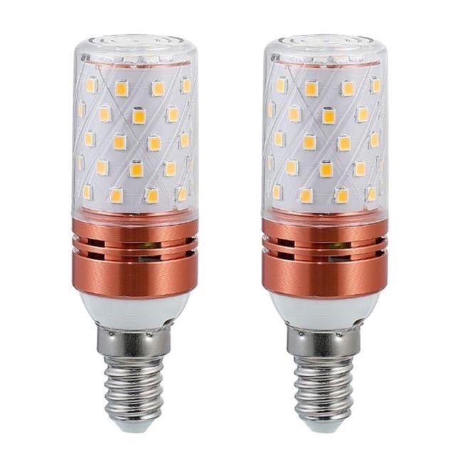Bộ 10 đèn LED bắp đui E27 E14 12W 3 chế độ sáng cao cấp