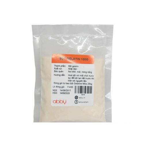 Bột gelatin Nhật bloom 100g