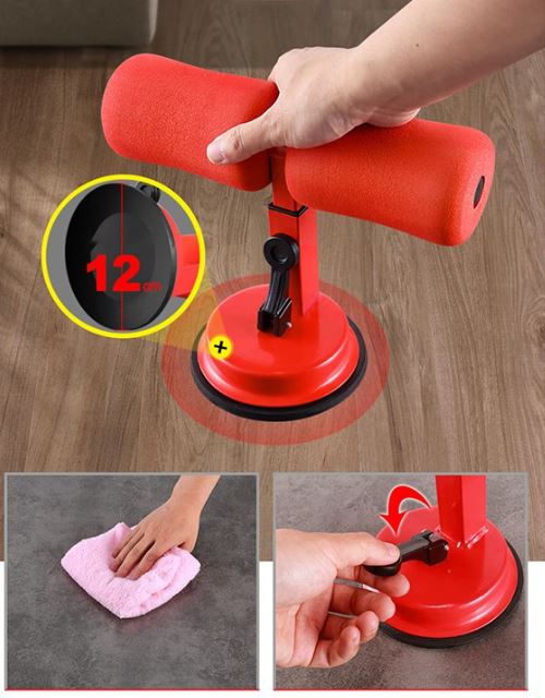 Dụng cụ tập cơ bụng đa năng có đế hút chân không