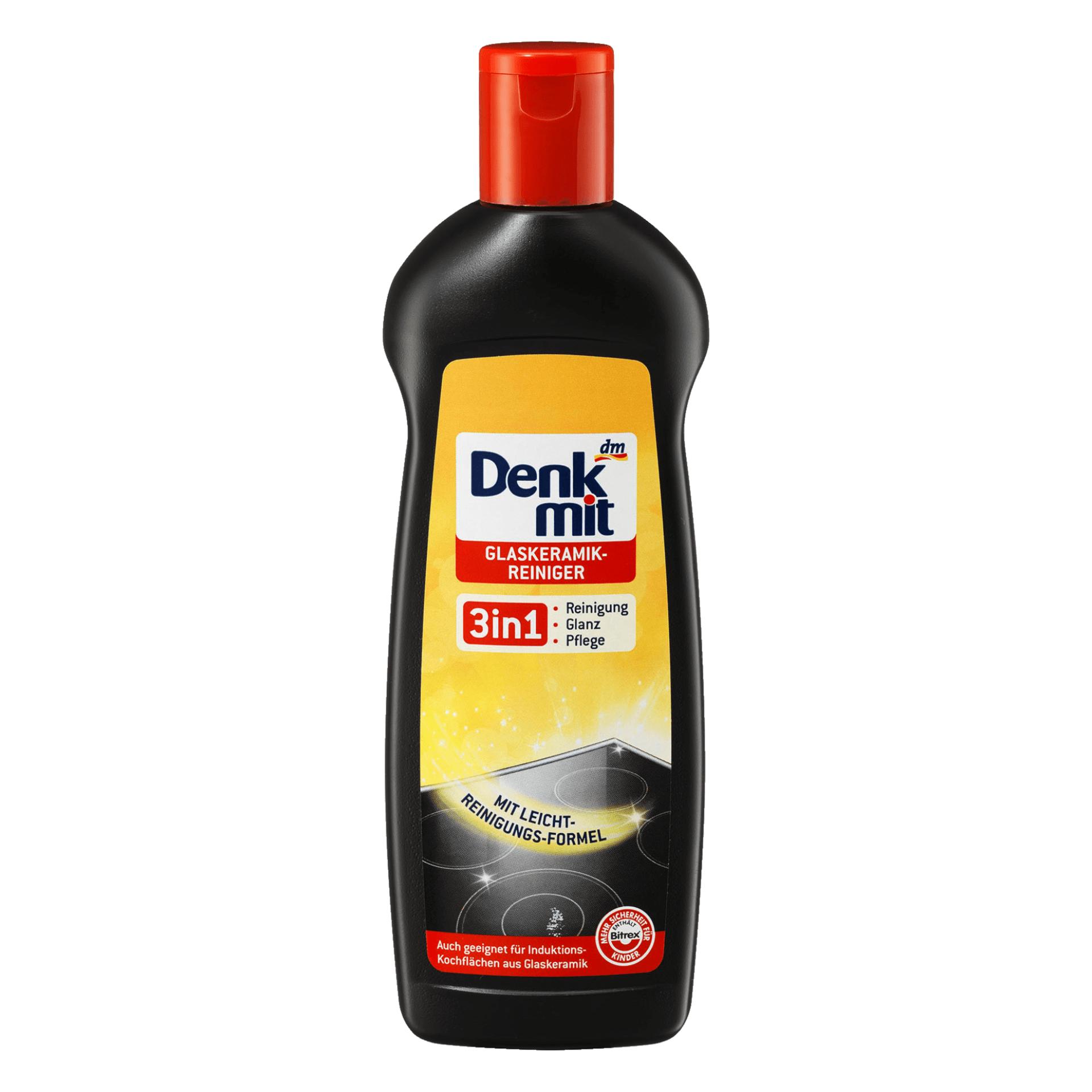 Dung dịch vệ sinh mặt kính bếp từ Denkmit 3 trong 1