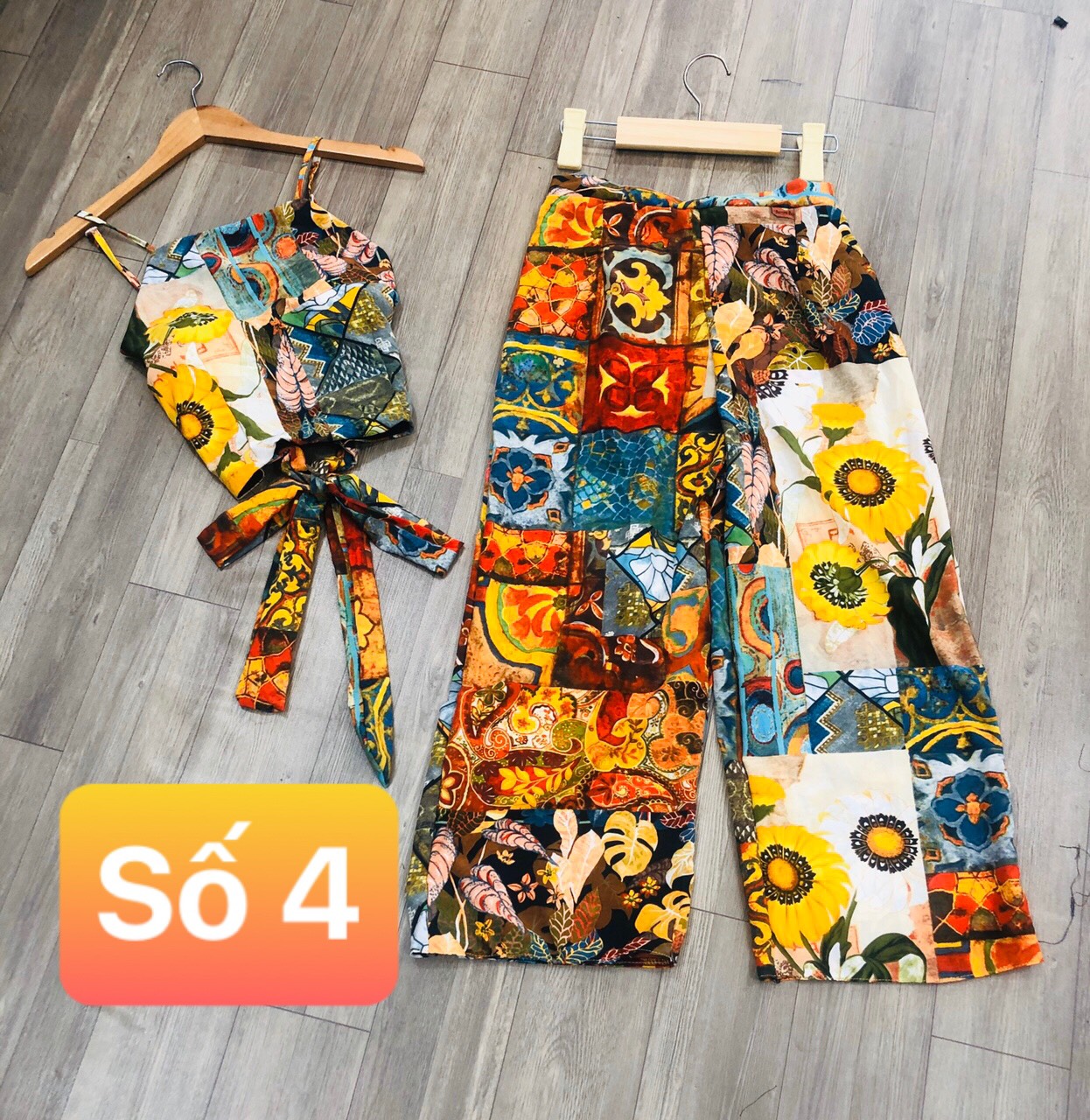 Set yếm thổ cẩm + Ảnh thật