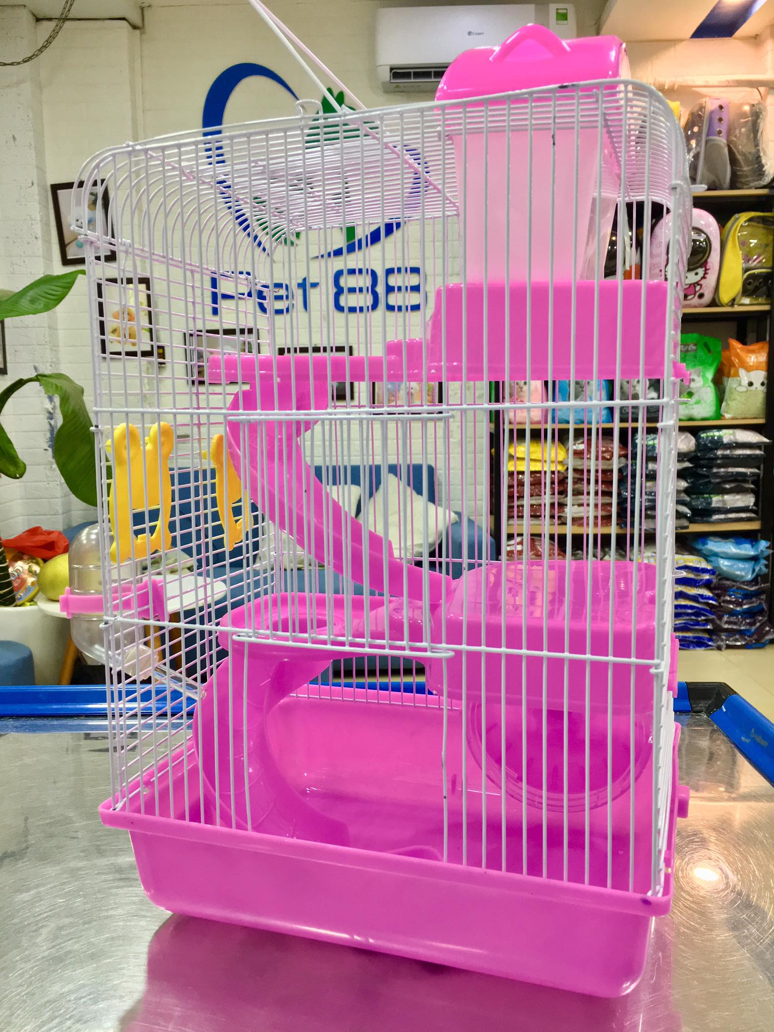 Lồng Chuột Hamster 3 tầng (23x17x44 - 30x24x44 )
