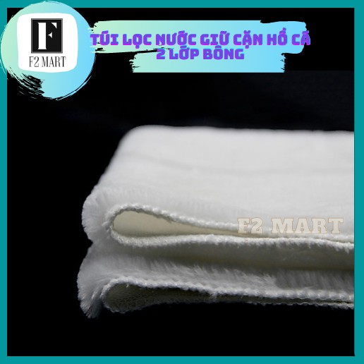 Túi Lọc Nước Giữ Cặn Hồ Cá 2 Lớp Bông