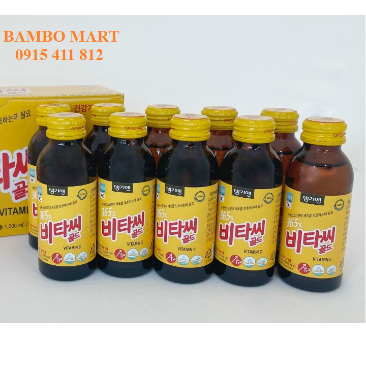 NƯỚC UỐNG VITAMIN C GOLD HÀN QUỐC