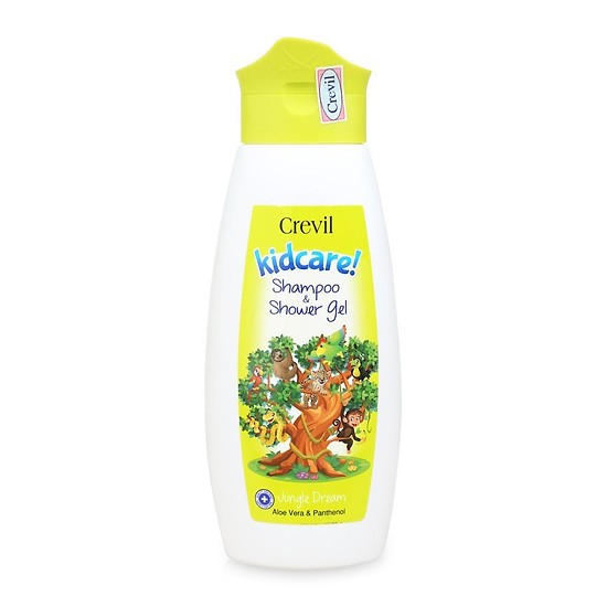 Crevil Kidcare Shampoo & Shower Gel - Gel tắm