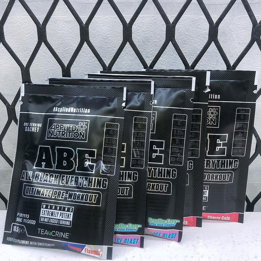 Combo Sample Applied Nutrition ABE Pre Workout 5 Gói Dùng Thử - 1Ser
