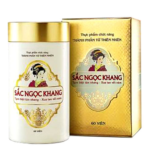 Sắc Ngọc Khang – Hỗ trợ điều trị nám da, sạm nắng, tàn nhang, giúp bổ huyết, hoạt huyết, chống lão hóa