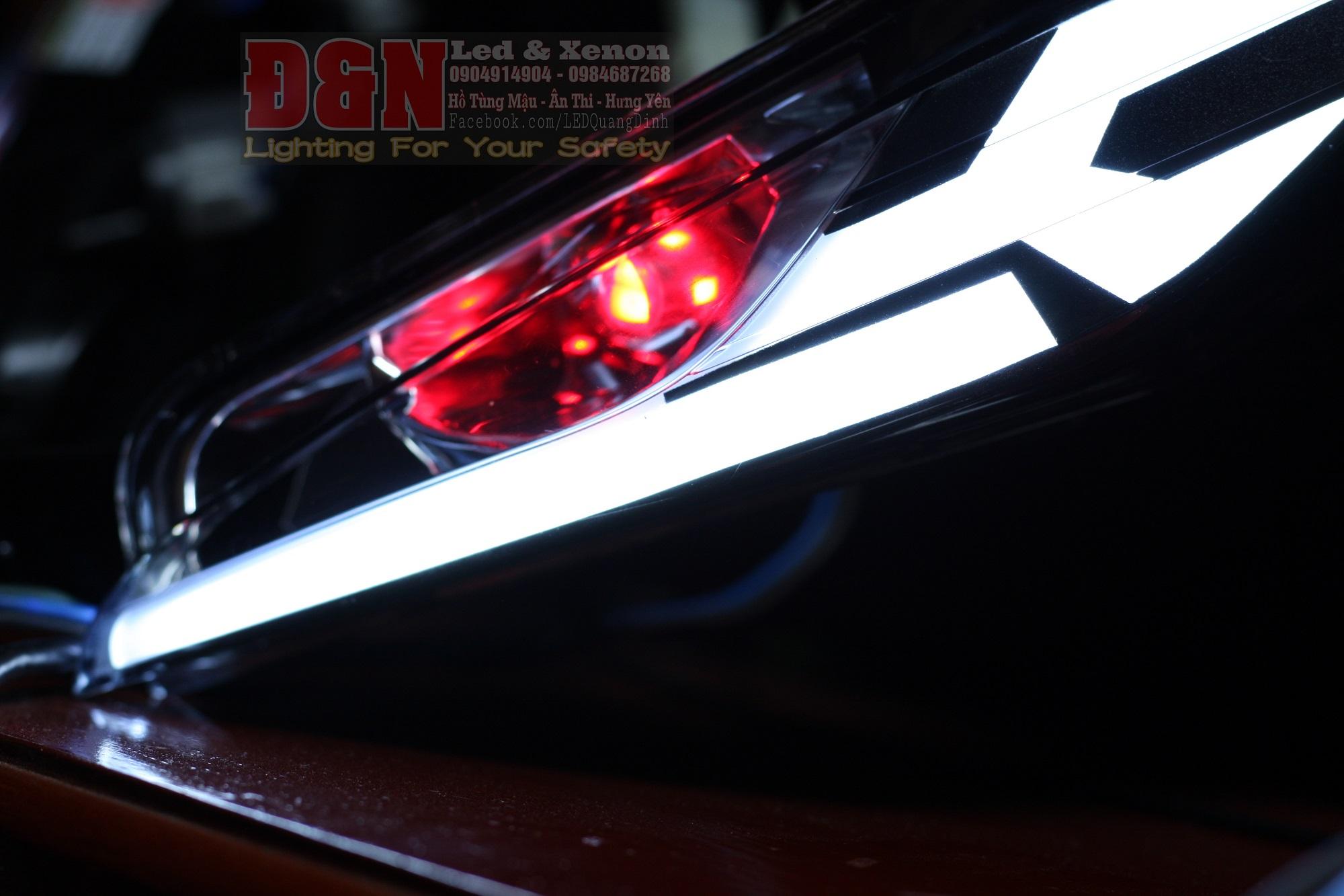 Exciter 135 LED Audi Mẫu Blade (Bao Gồm Cả Cụm Chóa Đèn)