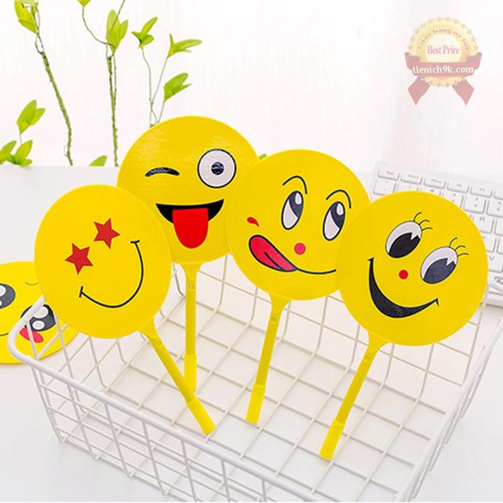 ComBo 3 Bút bi Quạt mini mặt cười dễ thương