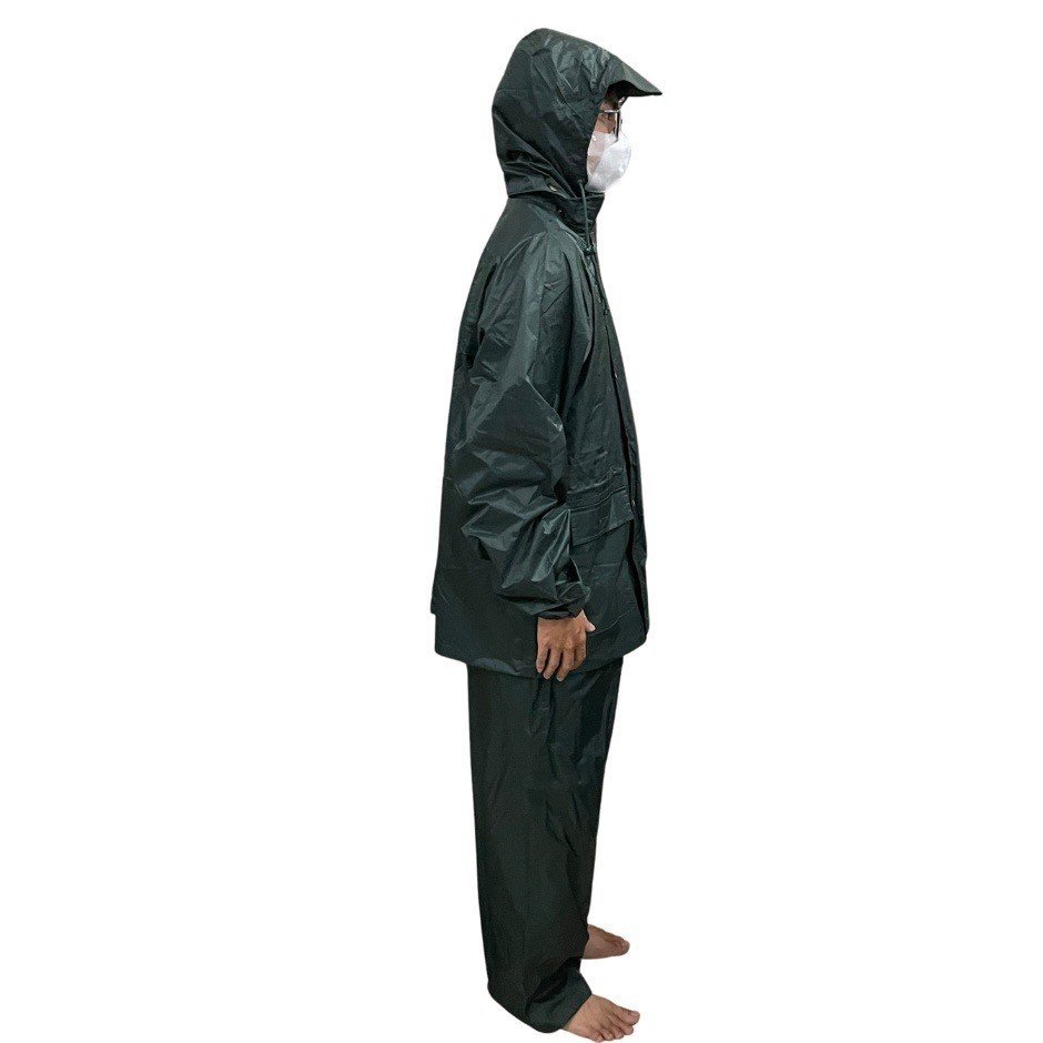Áo Mưa Quân Nhu xanh đậm