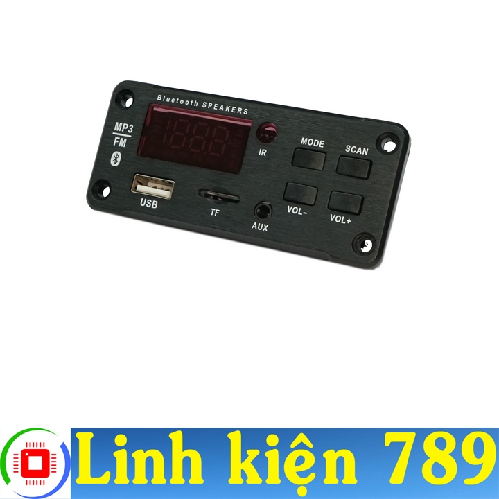Mạch giải mã Bluetooth 5.0 USB AUX FM ( tích hợp công suất 30W x 2 )