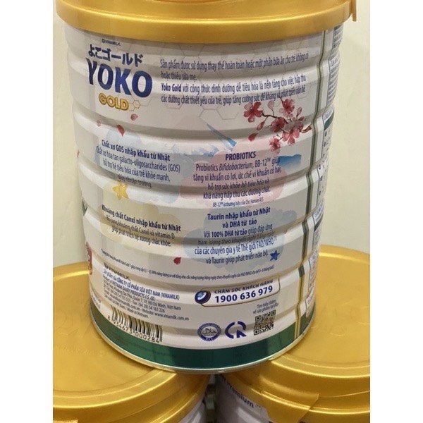 Sữa bột Yoko Gold 1 850g ( 0 đến 1 tuổi)