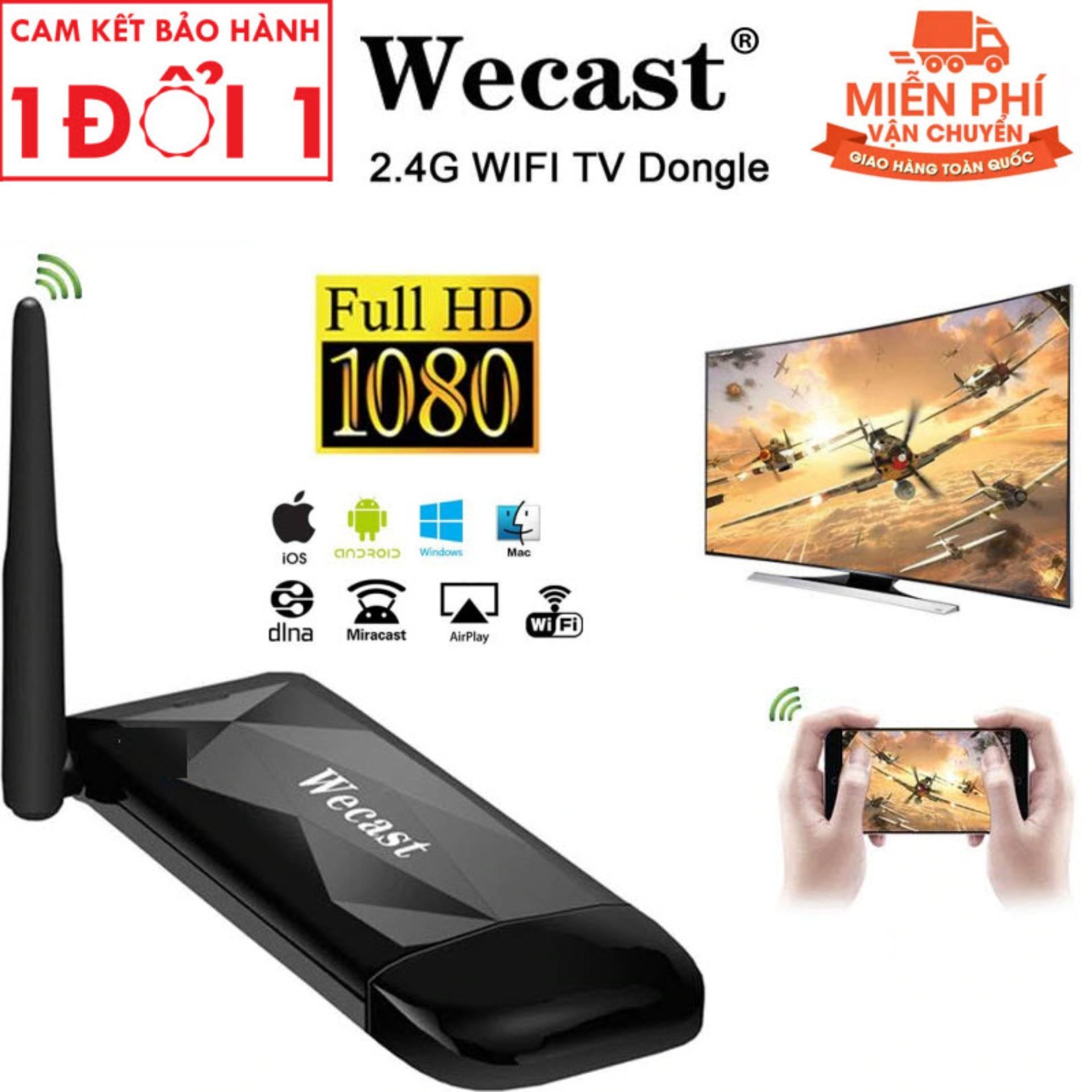 Wecast E3 - Kết nối HDMI không dây từ Mobile, Tablet