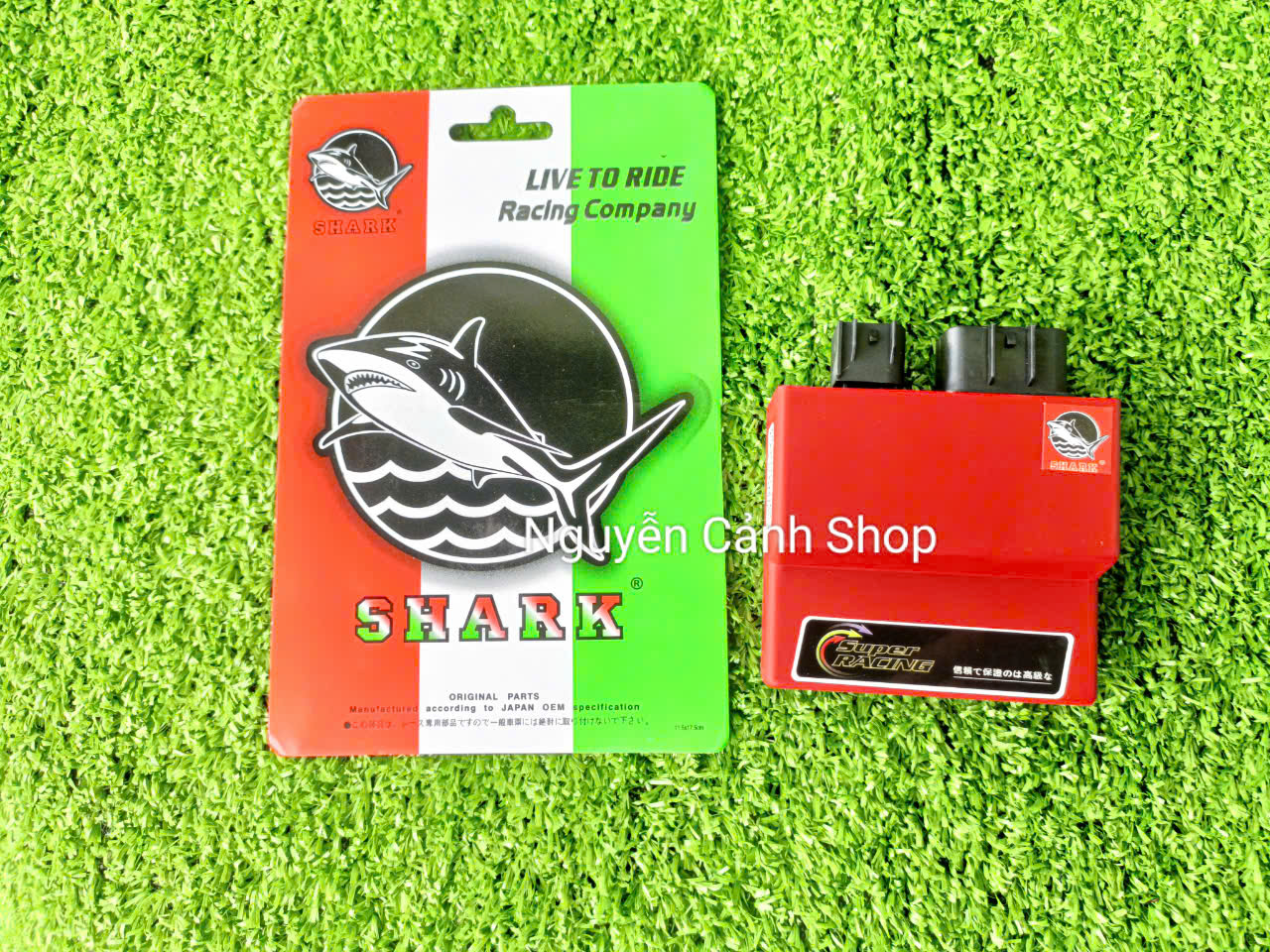 The Exciter 135 Shark Ic Unit Is Not Genuine.